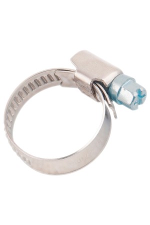 Хомуты металлические, Стандартное болтовое крепление 120-140 мм, 25 штук в упаковке, ширина 9 мм Сибртех