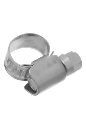 Хомуты нержавеющая сталь, Стандартное болтовое крепление 8-12 мм, 100 штук в упаковке, ширина 9 мм Сибртех