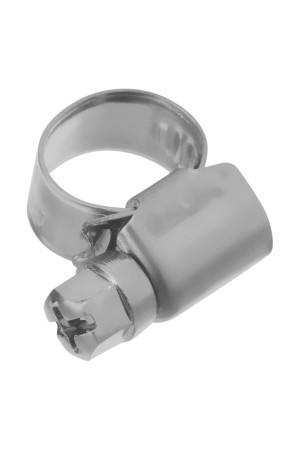 Хомуты нержавеющая сталь, Стандартное болтовое крепление 8-12 мм, 100 штук в упаковке, ширина 9 мм Сибртех