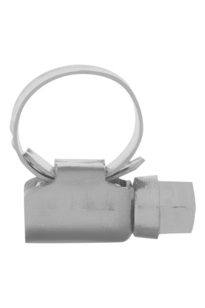 Хомуты нержавеющая сталь, Стандартное болтовое крепление 8-12 мм, 100 штук в упаковке, ширина 9 мм Сибртех