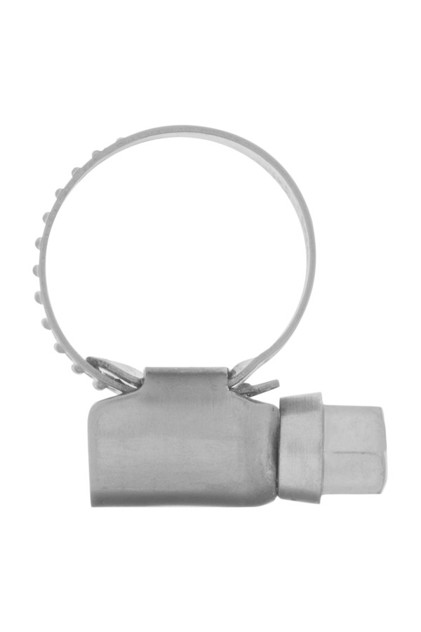 Хомуты нержавеющая сталь, Стандартное болтовое крепление 10-16 мм, 100 штук в упаковке, ширина 9 мм Сибртех