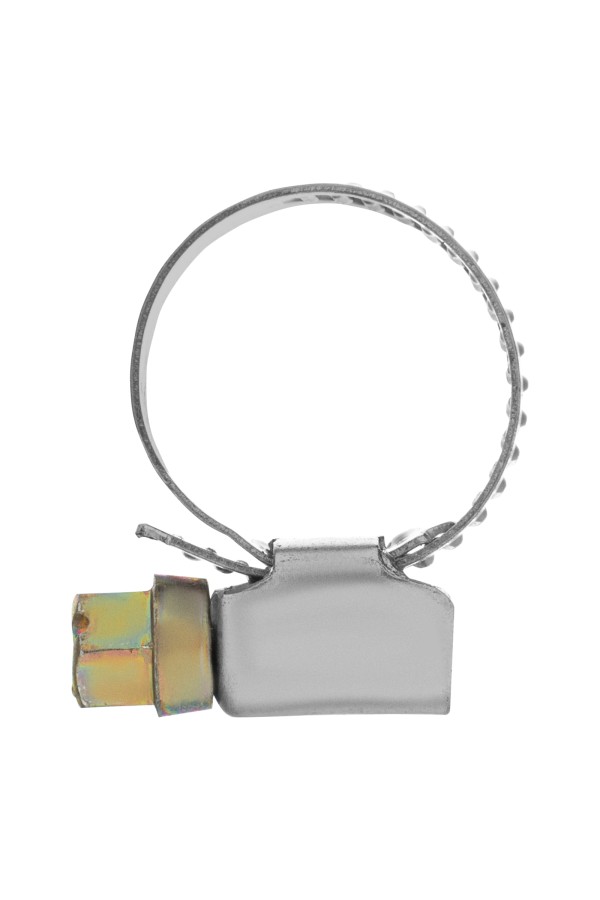 Хомуты нержавеющая сталь, Стандартное болтовое крепление 12-20 мм, 100 штук в упаковке, ширина 9 мм Сибртех