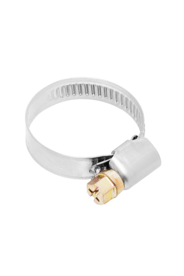 Хомуты нержавеющая сталь, Стандартное болтовое крепление 20-32 мм, 50 штук в упаковке, ширина 9 мм Сибртех