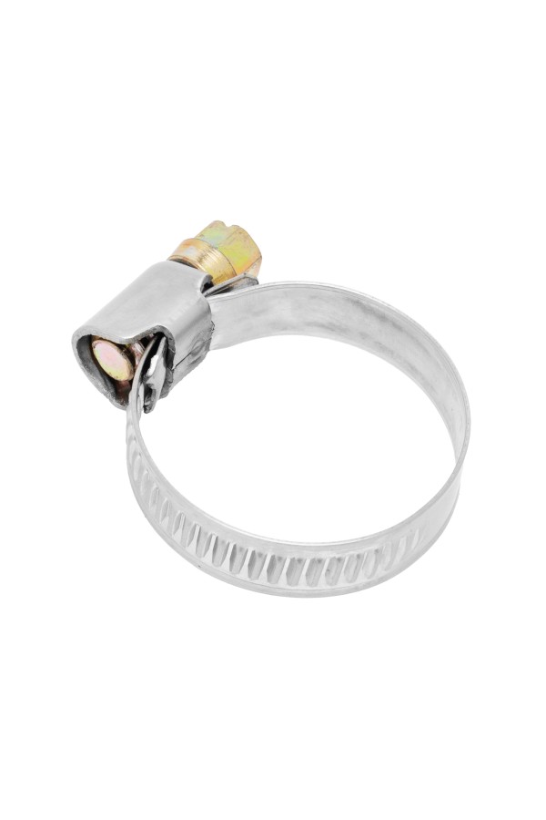 Хомуты нержавеющая сталь, Стандартное болтовое крепление 20-32 мм, 50 штук в упаковке, ширина 9 мм Сибртех