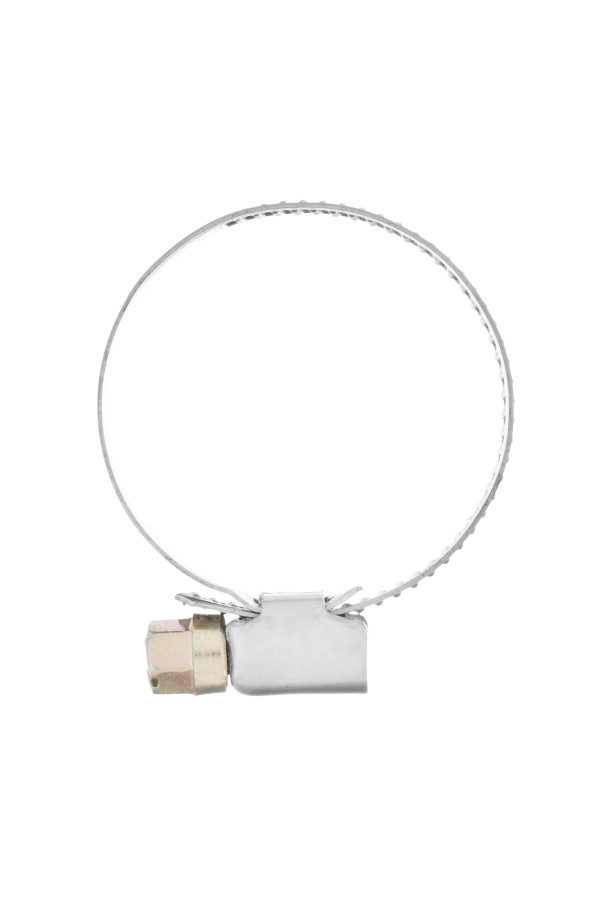 Хомуты нержавеющая сталь, Стандартное болтовое крепление 25-40 мм, 50 штук в упаковке, ширина 9 мм Сибртех