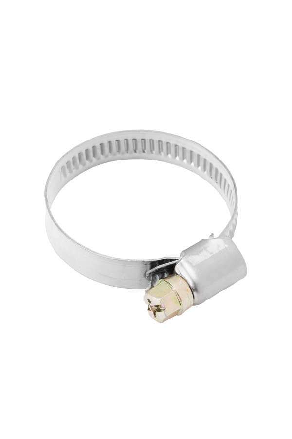 Хомуты нержавеющая сталь, Стандартное болтовое крепление 25-40 мм, 50 штук в упаковке, ширина 9 мм Сибртех