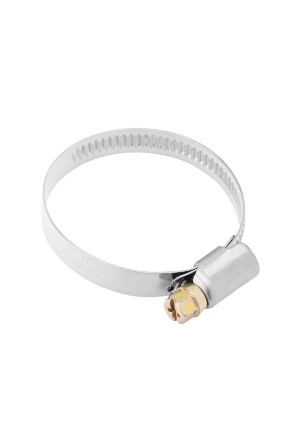 Хомуты нержавеющая сталь, Стандартное болтовое крепление 32-50 мм, 50 штук в упаковке, ширина 9 мм Сибртех