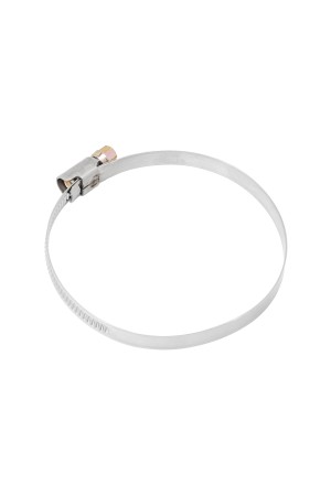 Хомуты нержавеющая сталь, Стандартное болтовое крепление 70-90 мм, 25 штук в упаковке, ширина 9 мм Сибртех