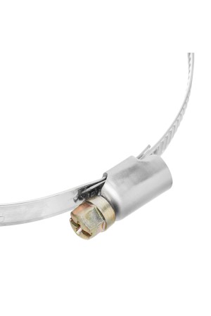 Хомуты нержавеющая сталь, Стандартное болтовое крепление 80-100 мм, 25 штук в упаковке, ширина 9 мм Сибртех