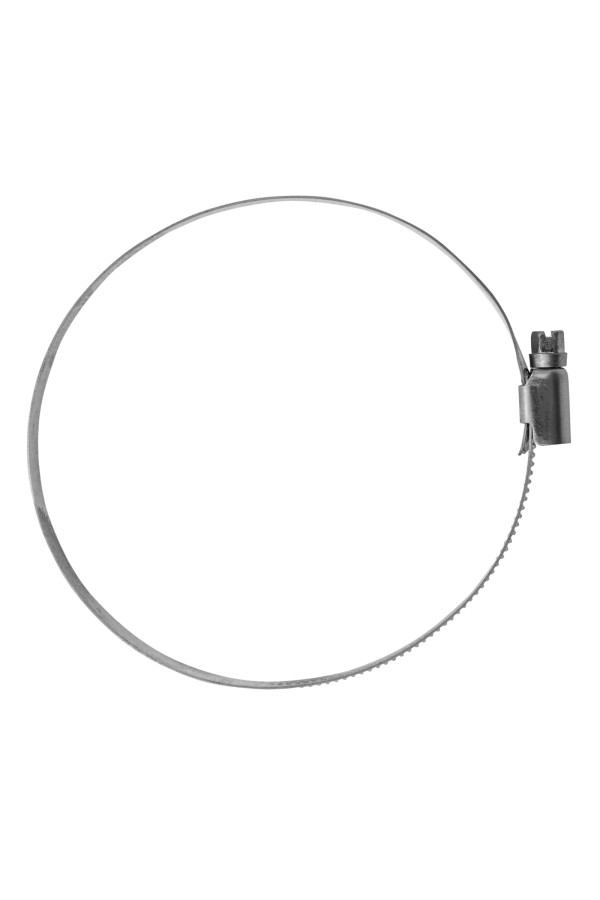 Хомуты нержавеющая сталь, Стандартное болтовое крепление 90-110 мм, 25 штук в упаковке, ширина 9 мм Сибртех