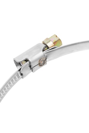 Хомуты нержавеющая сталь, Стандартное болтовое крепление 100-120 мм, 25 штук в упаковке, ширина 9 мм Сибртех