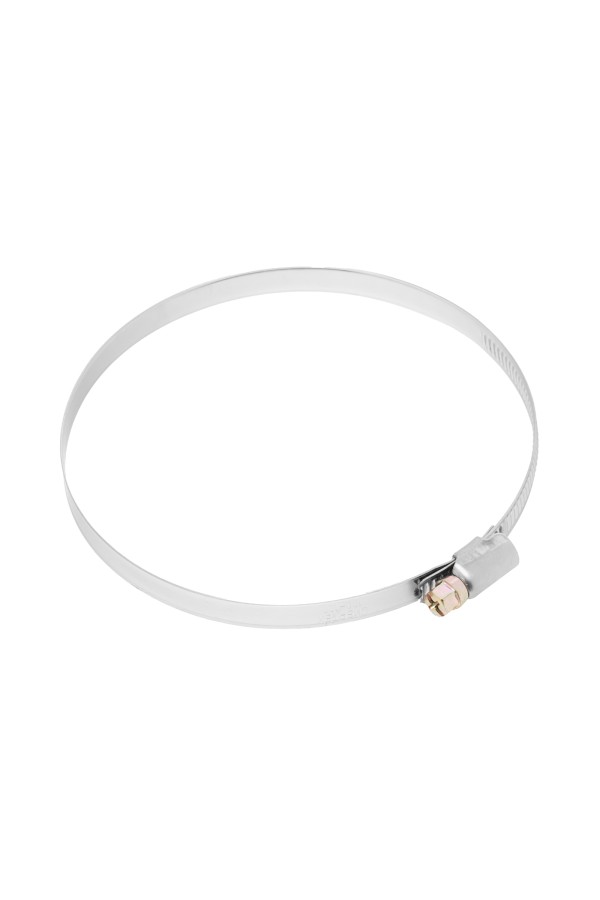 Хомуты нержавеющая сталь, Стандартное болтовое крепление 100-120 мм, 25 штук в упаковке, ширина 9 мм Сибртех