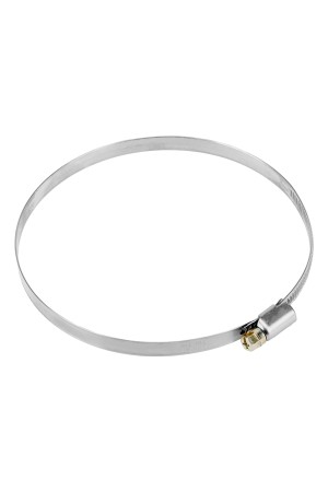 Хомуты нержавеющая сталь, Стандартное болтовое крепление 110-130 мм, 25 штук в упаковке, ширина 9 мм Сибртех