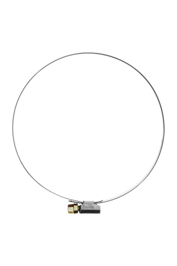 Хомуты нержавеющая сталь, Стандартное болтовое крепление 110-130 мм, 25 штук в упаковке, ширина 9 мм Сибртех