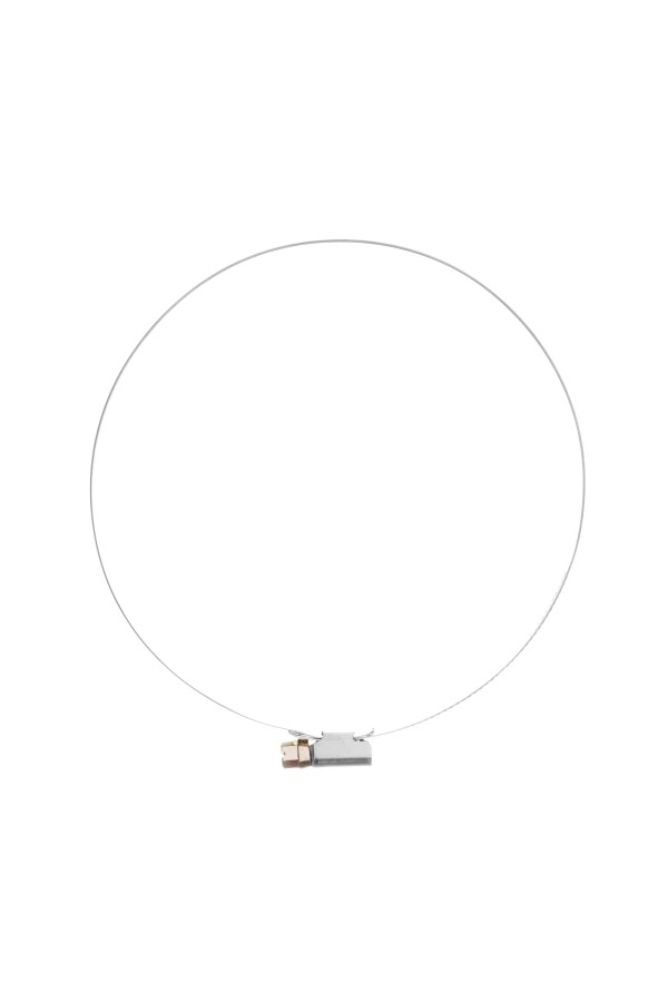 Хомуты нержавеющая сталь, Стандартное болтовое крепление 120-140 мм, 25 штук в упаковке, ширина 9 мм Сибртех