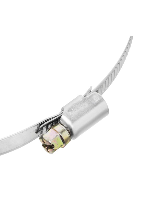 Хомуты нержавеющая сталь, Стандартное болтовое крепление 120-140 мм, 25 штук в упаковке, ширина 9 мм Сибртех