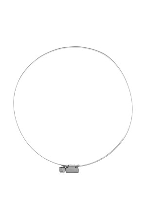 Хомуты нержавеющая сталь, Стандартное болтовое крепление 140-160 мм, 25 штук в упаковке, ширина 9 мм Сибртех