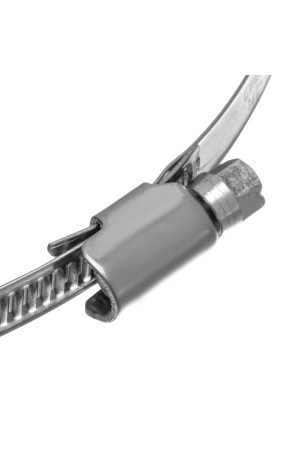 Хомуты нержавеющая сталь, Стандартное болтовое крепление 140-160 мм, 25 штук в упаковке, ширина 9 мм Сибртех