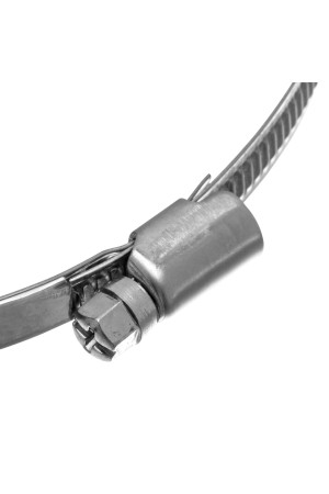 Хомуты нержавеющая сталь, Стандартное болтовое крепление 140-160 мм, 25 штук в упаковке, ширина 9 мм Сибртех