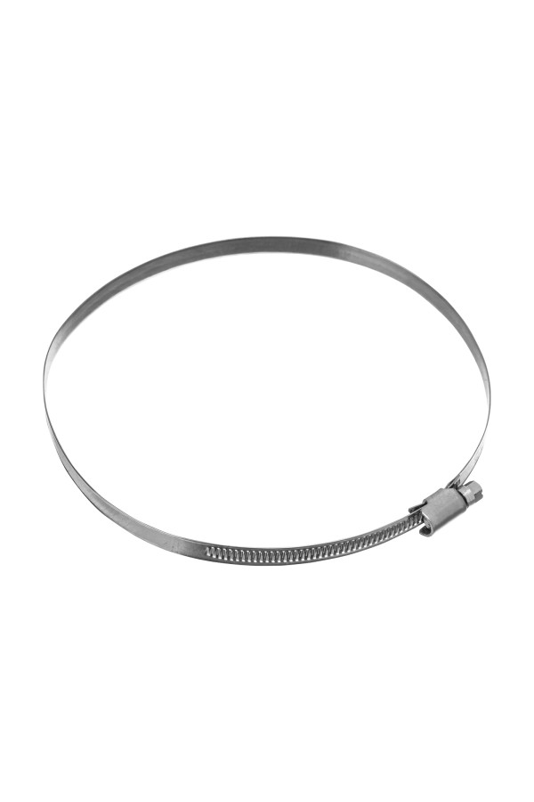 Хомуты нержавеющая сталь, Стандартное болтовое крепление 140-160 мм, 25 штук в упаковке, ширина 9 мм Сибртех