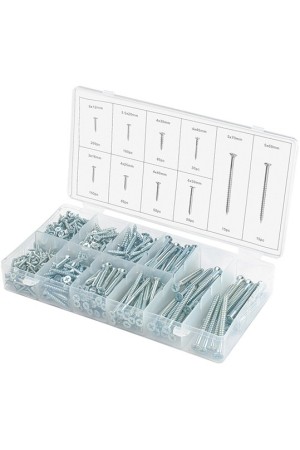 Набор саморезов по дереву, 750 шт Сибртех