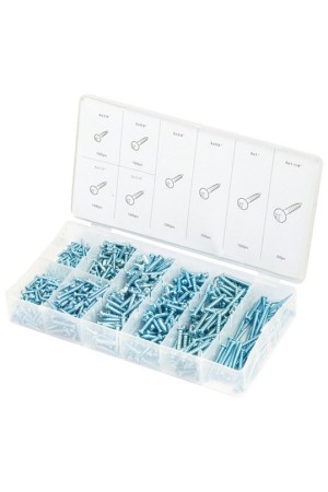 Набор саморезов по металлу, 750 шт Сибртех