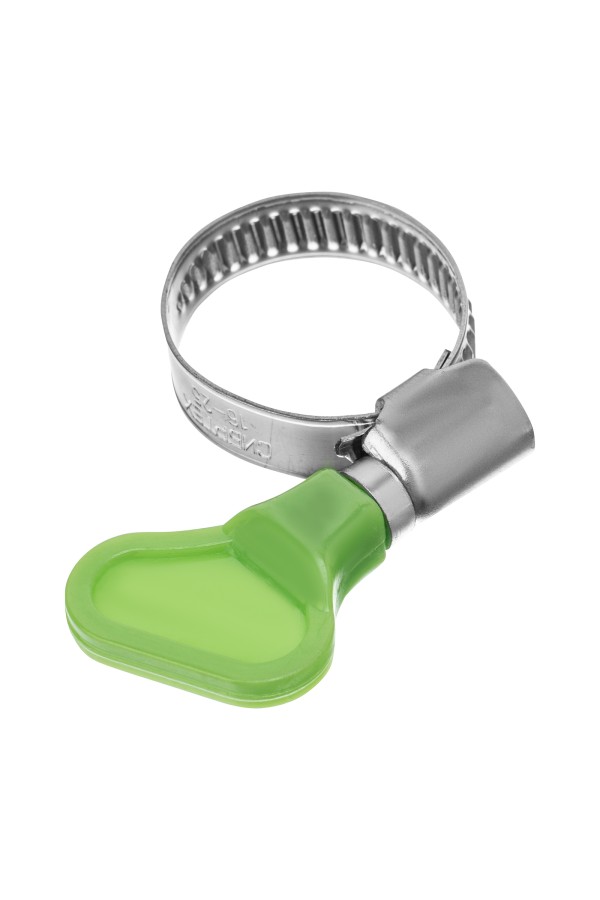 Хомуты металлические элемент крепления с формой ключа 16-25 мм, 2 шт Сибртех