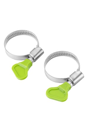 Хомуты металлические элемент крепления с формой ключа 20-35 мм, 2 шт Сибртех