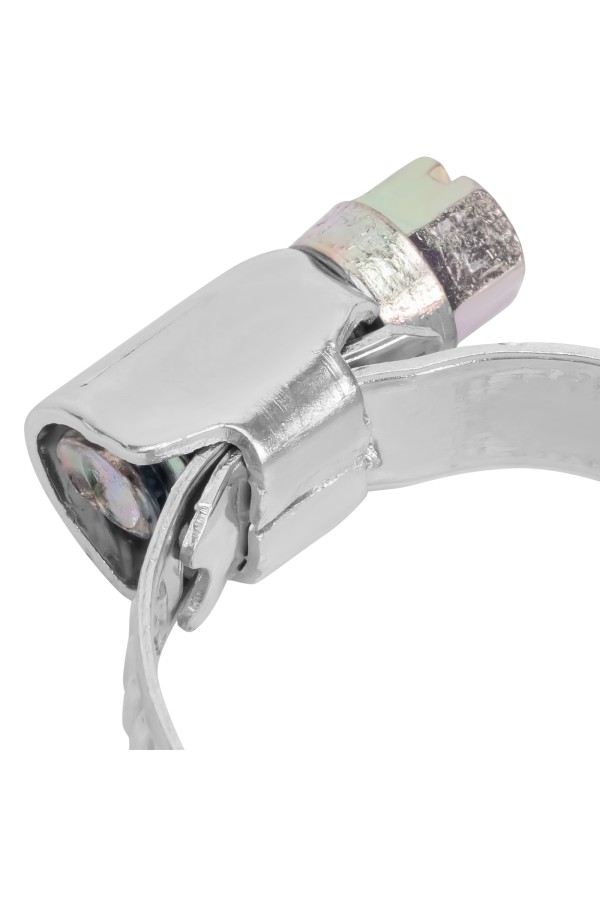 Хомуты металлические, Стандартное болтовое крепление 16-27 мм, 2 шт, ширина 9 мм Сибртех