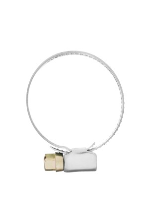 Хомуты металлические, Стандартное болтовое крепление 25-40 мм, 2 шт, ширина 9 мм Сибртех