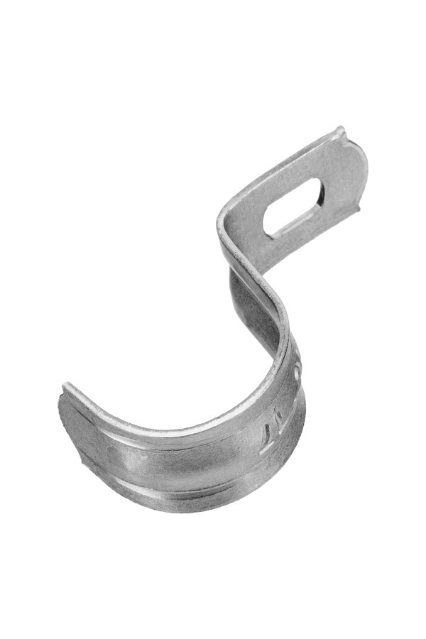 Скоба металлическая однолапковая, 16 мм, 100 шт Сибртех