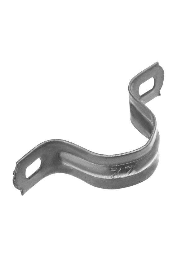 Скоба металлическая двухлапковая, 21 мм, 100 шт Сибртех