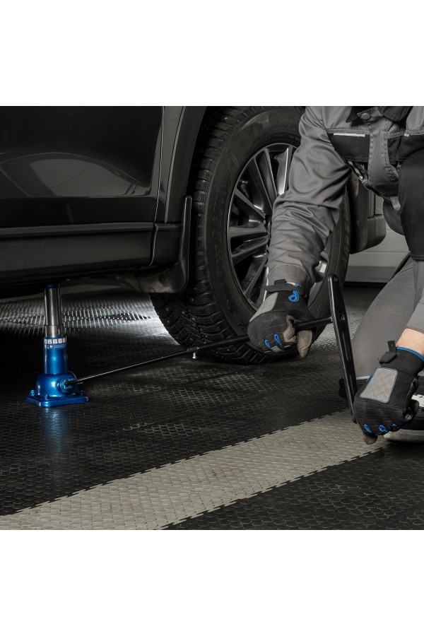 Домкрат механический бутылочный, 2 т, h подъема 160–325 мм, 2 части (домкрат, ручка) Stels