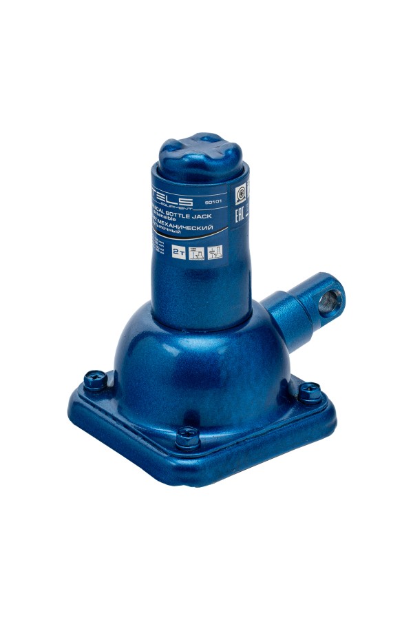 Домкрат механический бутылочный, 2 т, h подъема 160–325 мм, 2 части (домкрат, ручка) Stels