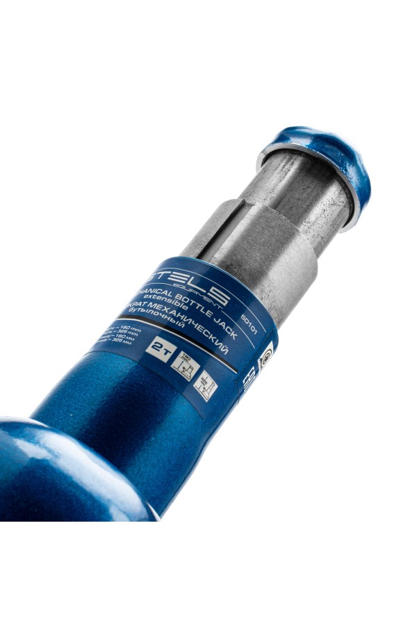 Домкрат механический бутылочный, 2 т, h подъема 160–325 мм, 2 части (домкрат, ручка) Stels