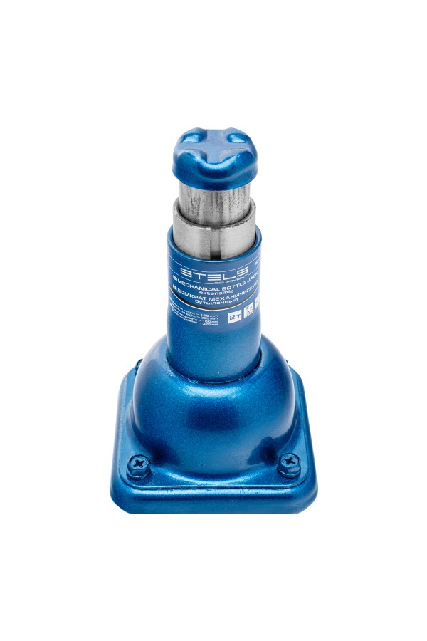 Домкрат механический бутылочный, 2 т, h подъема 160–325 мм, 2 части (домкрат, ручка) Stels