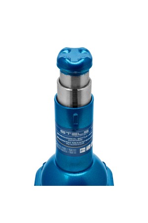 Домкрат механический бутылочный, 2 т, h подъема 210–390 мм, 2 части (домкрат, ручка) Stels