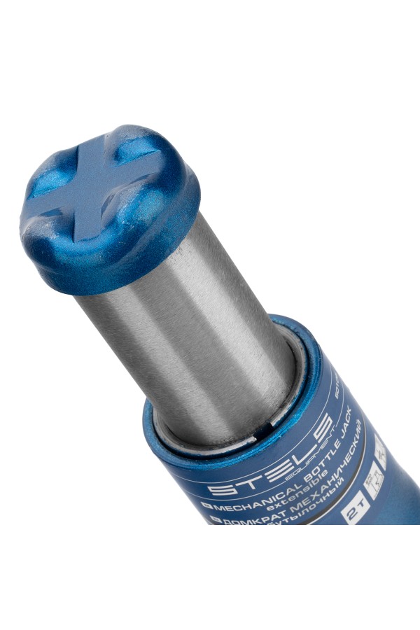 Домкрат механический бутылочный, 2 т, h подъема 270–485 мм, домкрат, ручка Stels