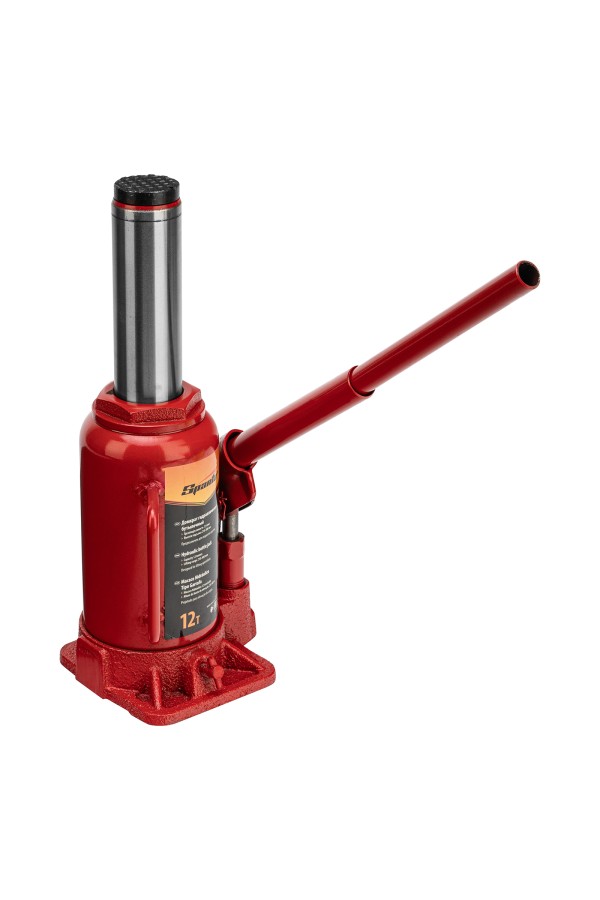 Домкрат гидравлический бутылочный, 12 т, h подъема 210-400 мм Sparta