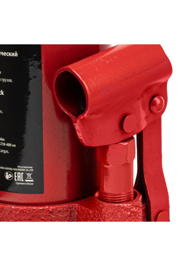 Домкрат гидравлический бутылочный, 12 т, h подъема 210-400 мм Sparta