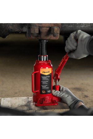 Домкрат гидравлический бутылочный, 12 т, h подъема 210-400 мм Sparta