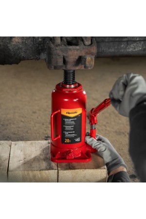 Домкрат гидравлический бутылочный, 20 т, h подъема 250-470 мм Sparta