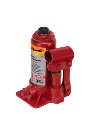 Домкрат гидравлический бутылочный 2 т, h подъема 150-280 мм Sparta Compact