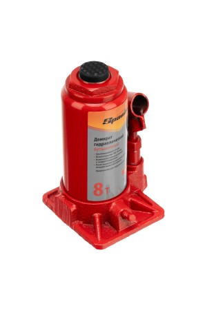 Домкрат гидравлический бутылочный 8 т, h подъема 180-350 мм Sparta Compact
