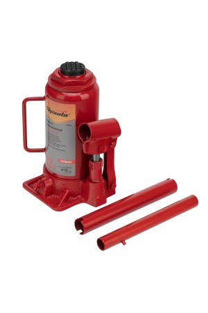 Домкрат гидравлический бутылочный 12 т, h подъема 205-400 мм Sparta Compact