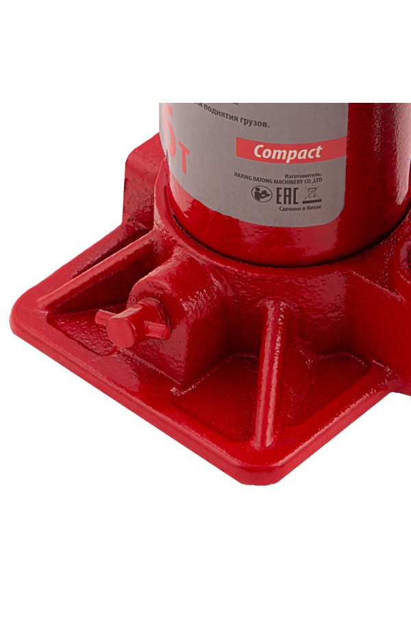 Домкрат гидравлический бутылочный, 6 т, h подъема 180–340 мм Sparta Compact