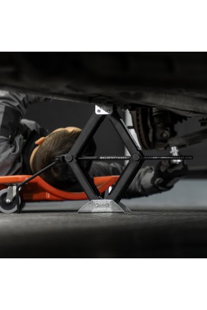 Домкрат ромбический винтовой универсальный ТУ 5.16-469-0213-04, 1.2 т, 75-345 мм Россия