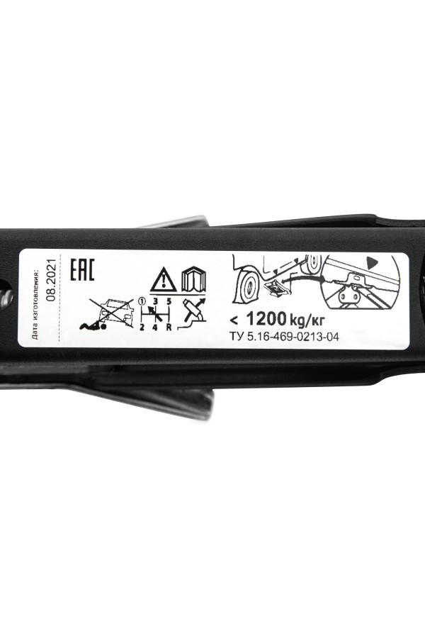 Домкрат ромбический винтовой универсальный ТУ 5.16-469-0213-04, 1.2 т, 75-345 мм Россия