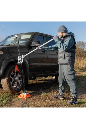 Домкрат реечный, 3 т, высота подъема 135-1315 мм, High Jack Matrix