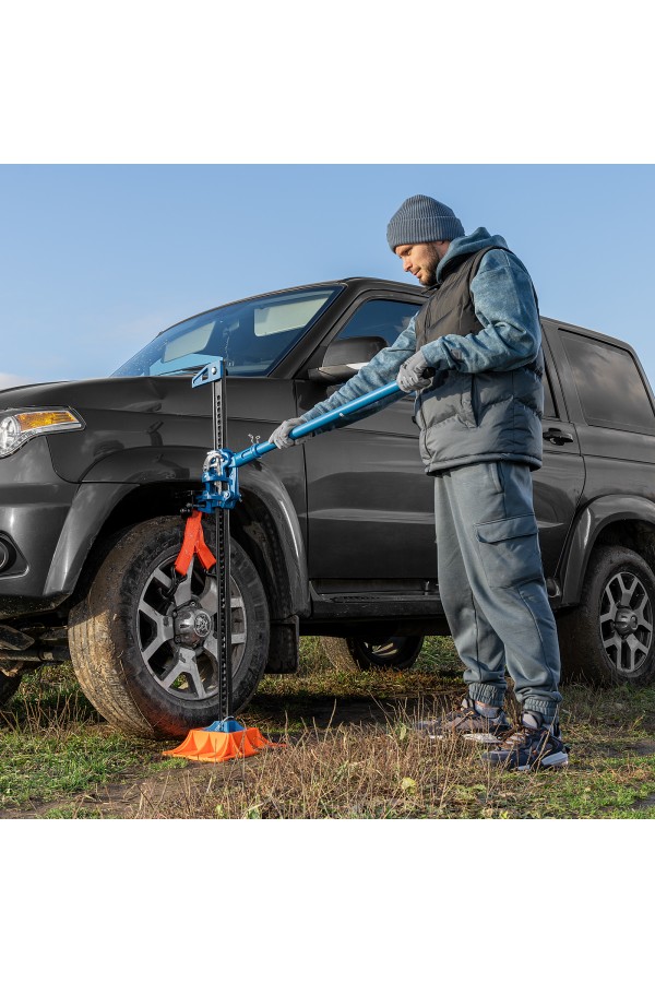 Домкрат реечный профессиональный 3 т, 115-1030 мм. HigH Jack Stels